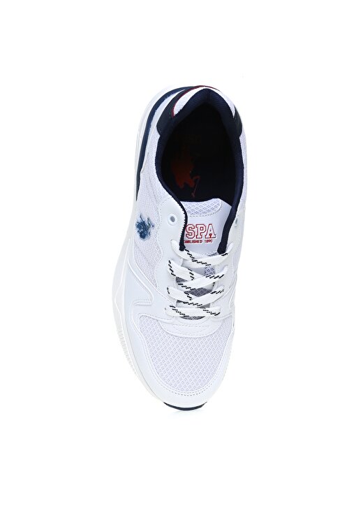 U.S. Polo Assn. 1P Willson Mavi Beyaz Erkek Sneaker 4