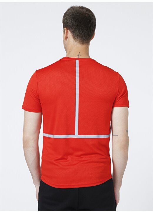 Sweaters Bisiklet Yaka Kırmızı Erkek T-Shirt 4