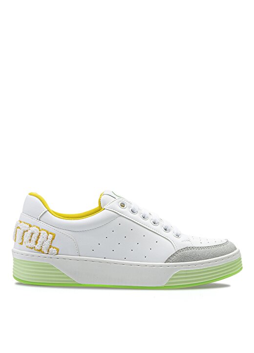 Benetton Sarı Kadın Sneaker BN-30210 1