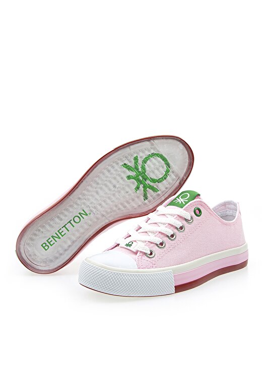 Benetton Pembe Kadın Sneaker BN-30176 4