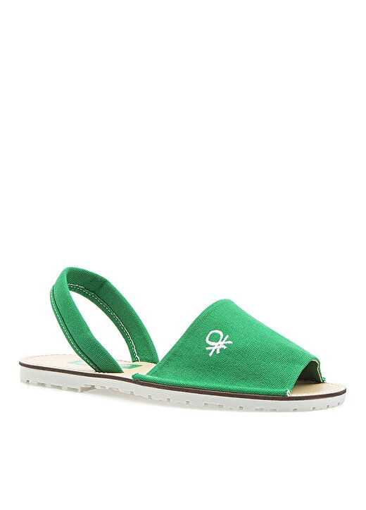 Benetton Yeşil Kadın Sandalet BN-1009 2