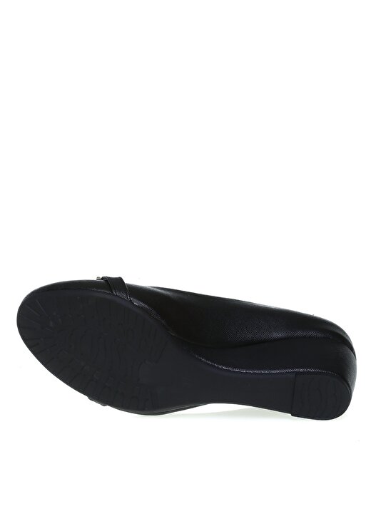 Pierre Cardin Siyah Kadın Dolgu Topuk Ayakkabı 3