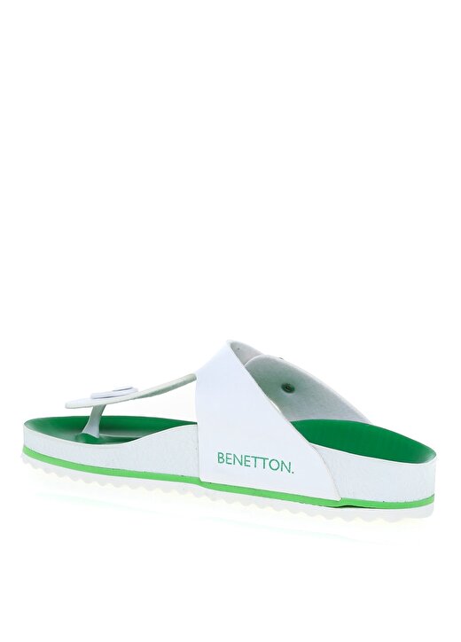 Benetton Yeşil Kadın Terlik BN-1085 2
