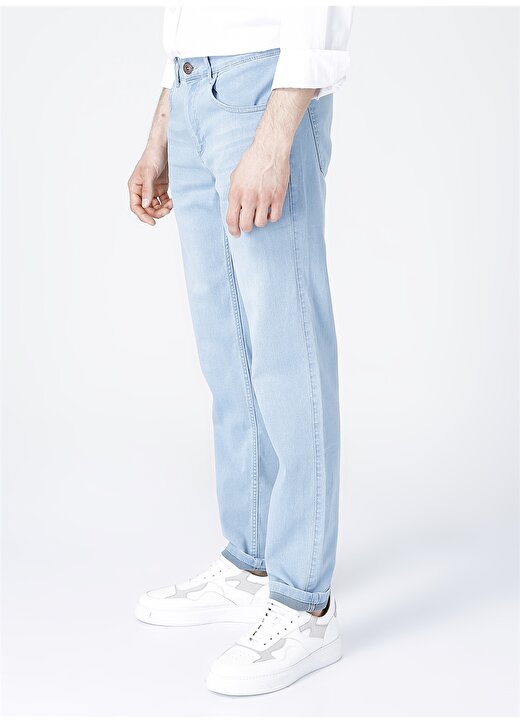 U.S. Polo Assn. Slim Fit Açık Mavi Erkek Denim Pantolon RUNEY-A 3