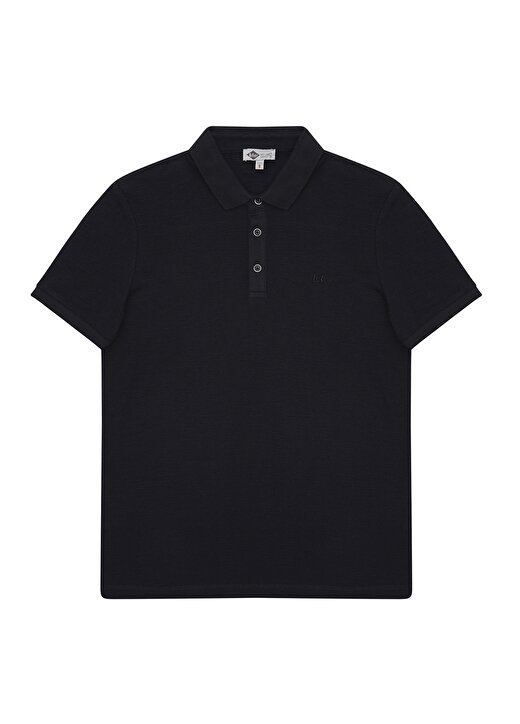 Lee Cooper Düz Siyah Erkek Polo T-Shirt 212 LCM 242024 TYLEN SIYAH POLO 1