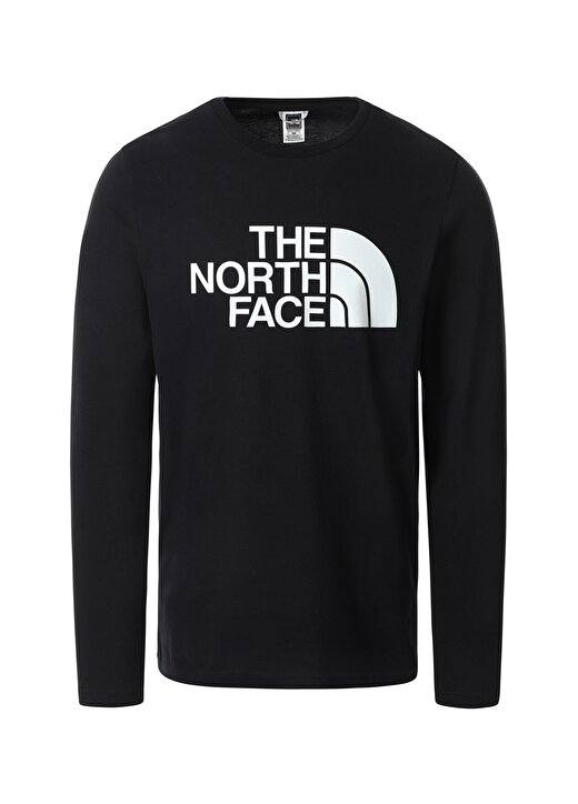 The North Face Erkek Siyah Uzun Kollu Bisiklet Yaka T-Shirt 1
