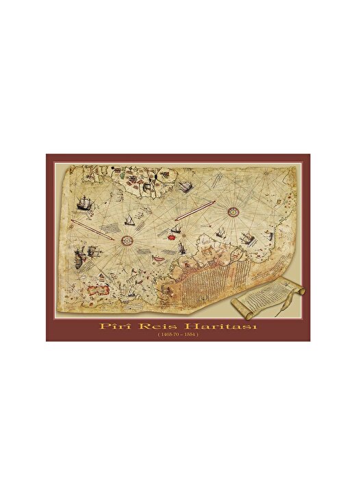 Art Puzzle 4308 Piri Reis Haritası - 1000 Parça Puzzel 2