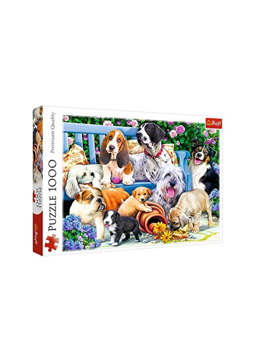 Art Puzzle Kutu Oyunu DOG IN THE GARDEN - 1000 PARÇA 1