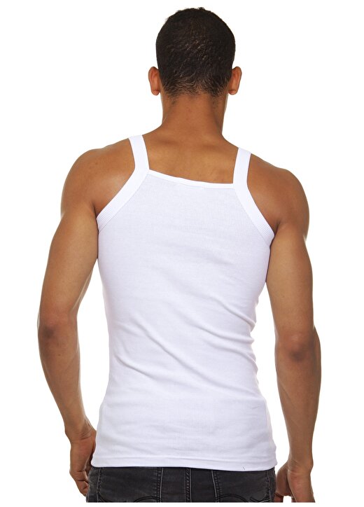 Darkzone Beyaz Erkek İç Giyim Atlet 2