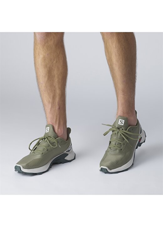 Salomon Yeşil Erkek Koşu Ayakkabısı 4