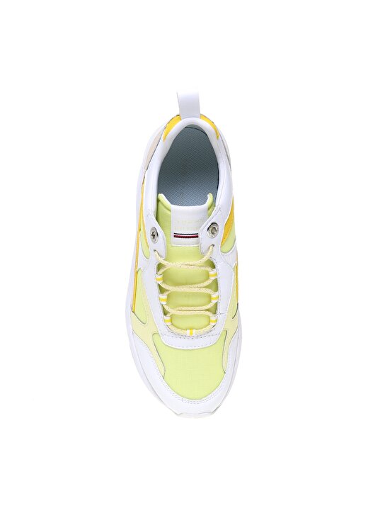 Tommy Hilfiger Sarı - Beyaz Sneaker 4