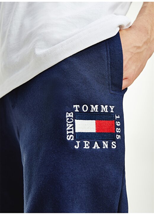 Tommy Jeans Erkek Lacivert Sweatpant 3