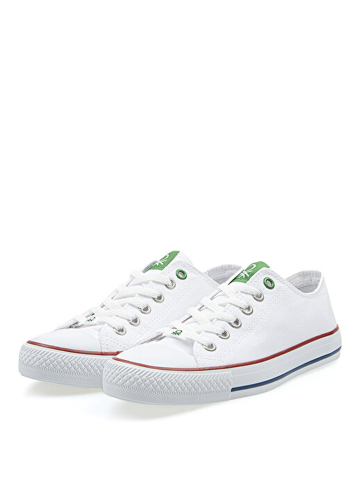 Benetton Beyaz Erkek Sneaker BN-30177  2