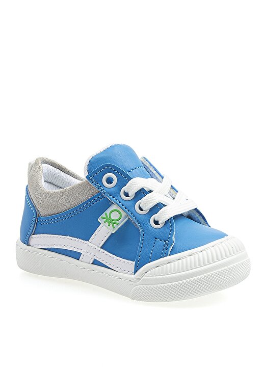 Benetton BN-1016 Düz Mavi Erkek Çocuk Yürüyüş Ayakkabısı 2
