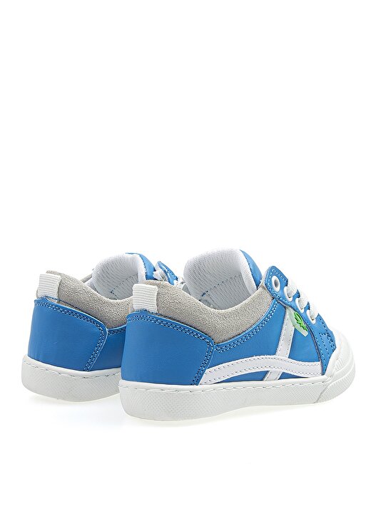 Benetton BN-1016 Düz Mavi Erkek Çocuk Yürüyüş Ayakkabısı 4