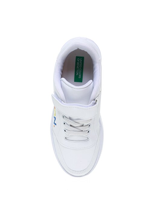 Benetton BN-30018 Beyaz Beyaz Erkek Yürüyüş Ayakkabısı 4