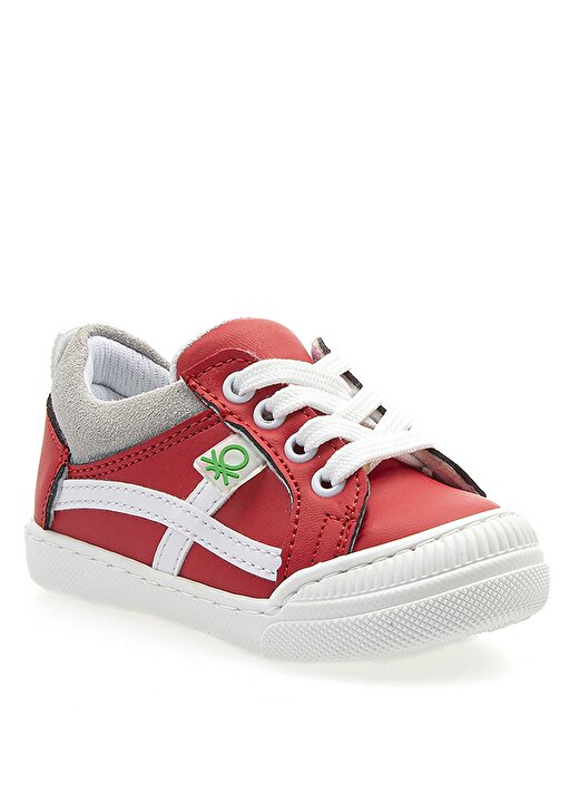 Benetton BN-1016 Düz Kırmızı Erkek Çocuk Yürüyüş Ayakkabısı 2