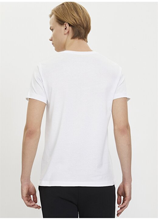 Westmark London Erkek Beyaz T-Shirt 4