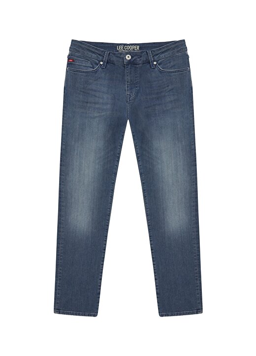 Lee Cooper Yüksek Bel Super Slim Fit Erkek Denim Pantolon 212 LCM 121057 JACK BLUE FLAT DNM 1
