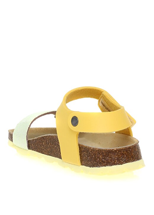 Superfit Sarı Kız Çocuk Sandalet 1-000123-6000-1 SARI 2