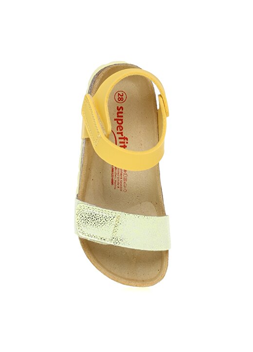 Superfit Sarı Kız Çocuk Sandalet 1-000123-6000-1 SARI 4