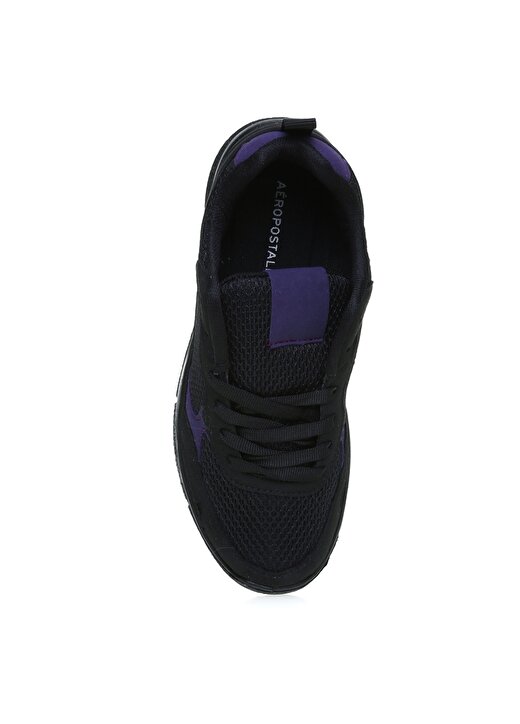 Aeropostale Mavi Desenli Bağcıklı Siyahkadın Sneaker 4