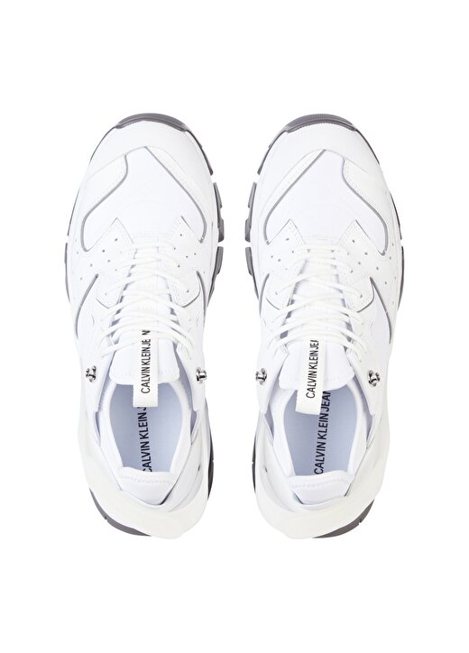 Calvin Klein Erkek Beyaz Sneaker 4