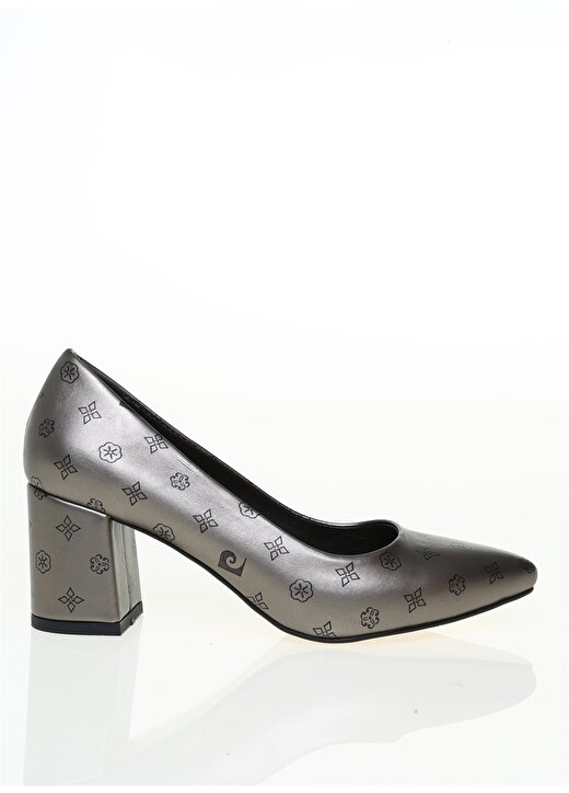 Pierre Cardin Platin Kadın Topuklu Ayakkabı PC-50176 1