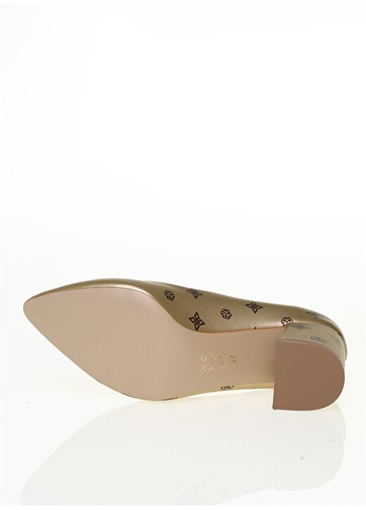 Pierre Cardin Altın Kadın Topuklu Ayakkabı PC-50176 3