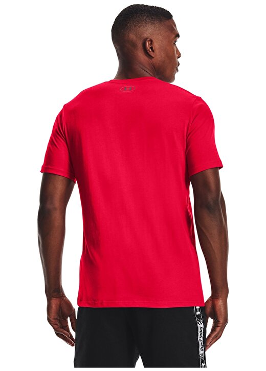Under Armour Kırmızı Baskılı Erkek T-Shirt 2