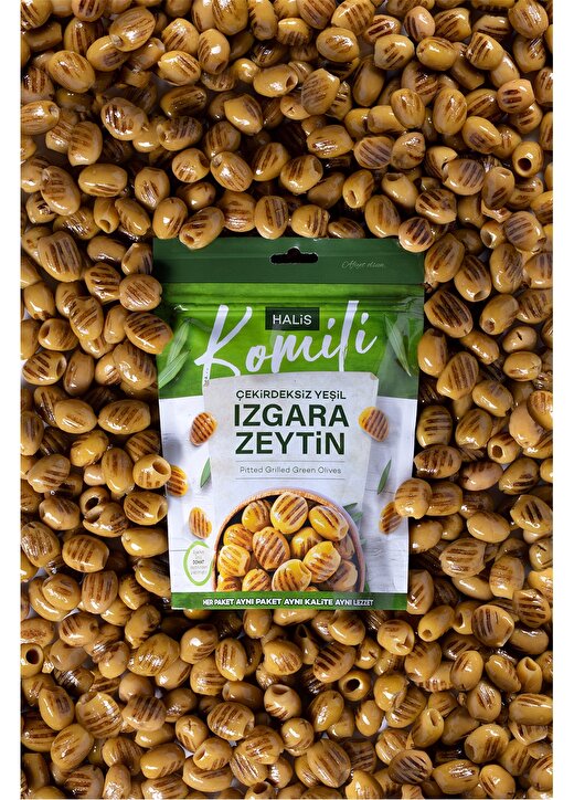 Komili 170 G. Çekirdeksiz Yeşil Izgara Zeytin 2