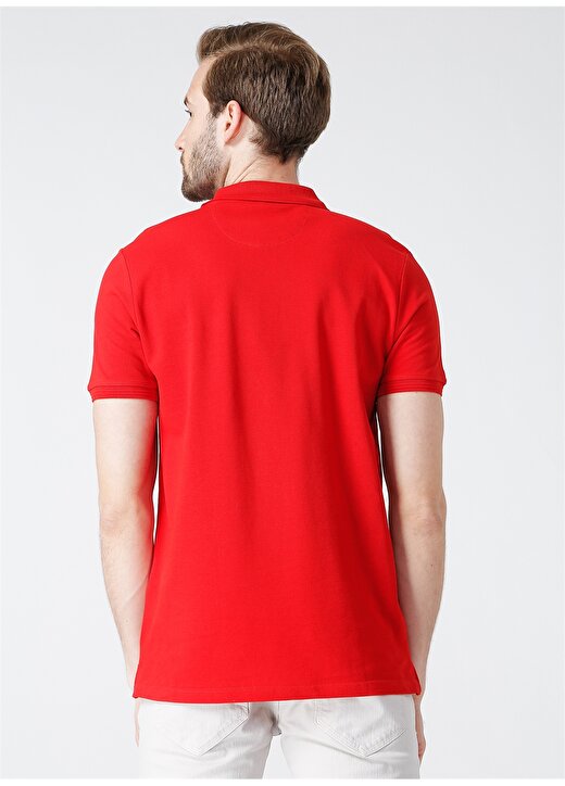 Beymen Business Polo Yaka Kırmızı Erkek T-Shirt 4