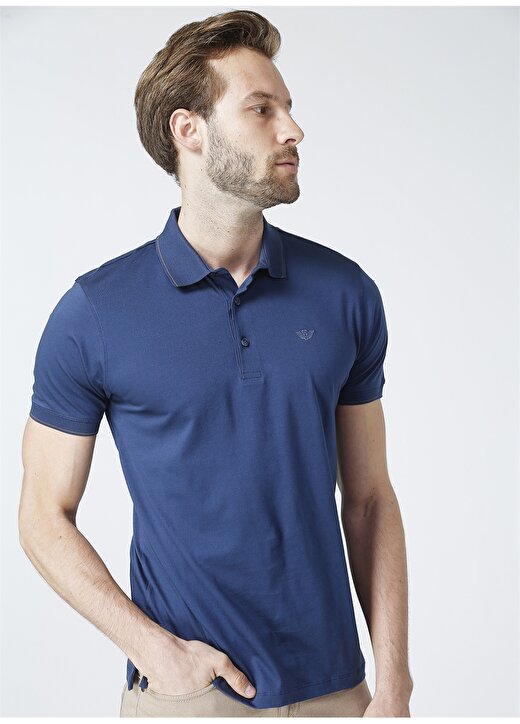 Beymen Business Koyu Mavi Polo Yaka T-Shirt 3