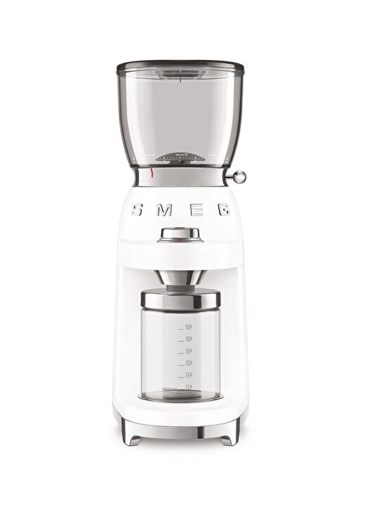 SMEG 50'S Style Retro Beyaz CGF01WHEU Kahve Öğütme Makinesi 1
