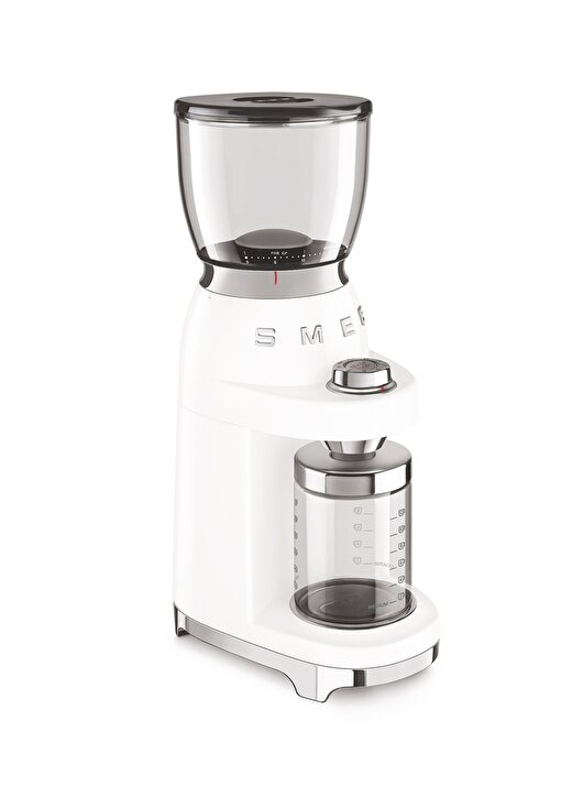 SMEG 50'S Style Retro Beyaz CGF01WHEU Kahve Öğütme Makinesi 4