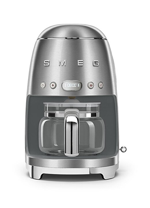 SMEG 50'S Style Retro DCF02SSEU Çelik Filtre Kahve Makinesi 1