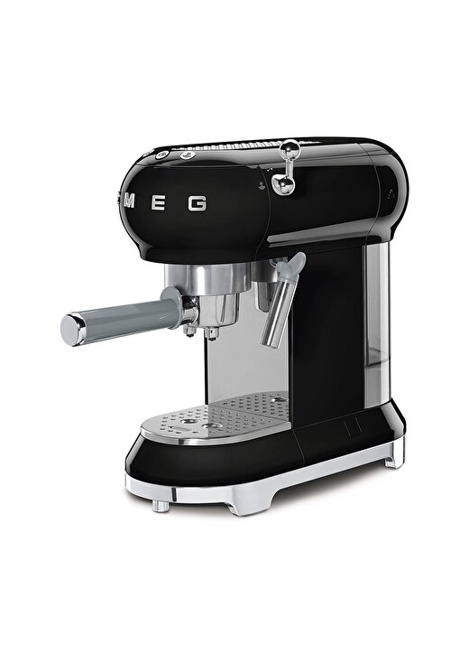 SMEG 50'S Style Retro ECF01BLEU Siyah Espresso Kahve Makinesi 2