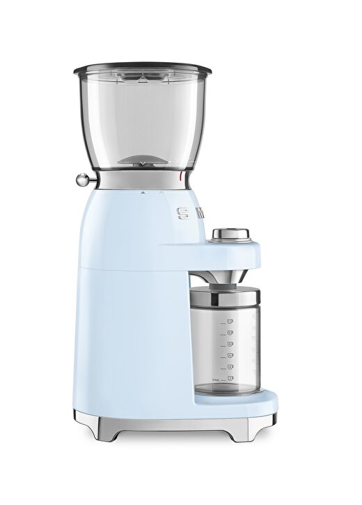 SMEG 50'S Style Retro Pastel Mavi CGF01PBEU Kahve Öğütme Makinesi 2
