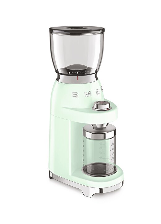 SMEG 50'S Style Retro Pastel Yeşil CGF01PGEU Kahve Öğütme Makinesi 2