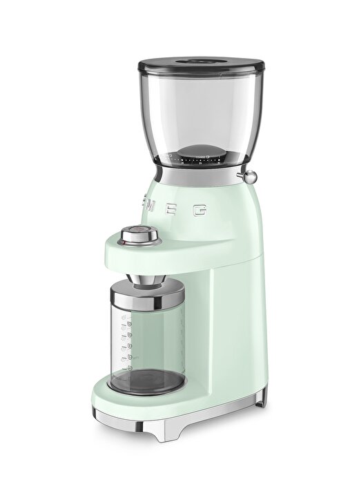 SMEG 50'S Style Retro Pastel Yeşil CGF01PGEU Kahve Öğütme Makinesi 3