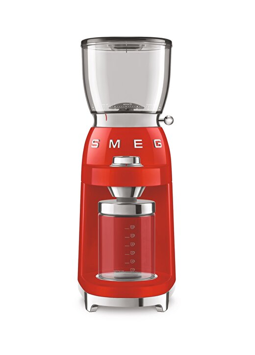SMEG 50'S Style Retro Kırmızı Cgf01rdeukahve Öğütme Makinesi 1