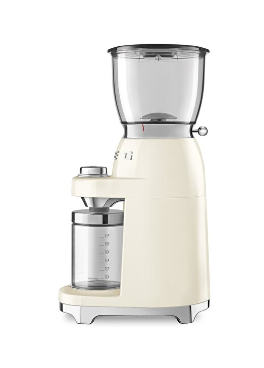 SMEG 50'S Style Retro Krem Kahve CGF01CREU Öğütme Makinesi 2