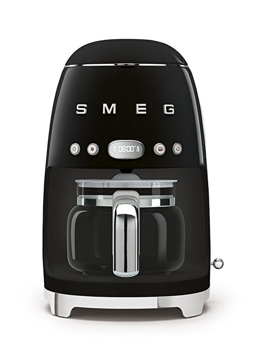 SMEG 50'S Style Retro Siyah DCF02BLEU Filtre Kahve Makinesi 1