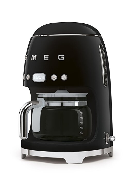 SMEG 50'S Style Retro Siyah DCF02BLEU Filtre Kahve Makinesi 2