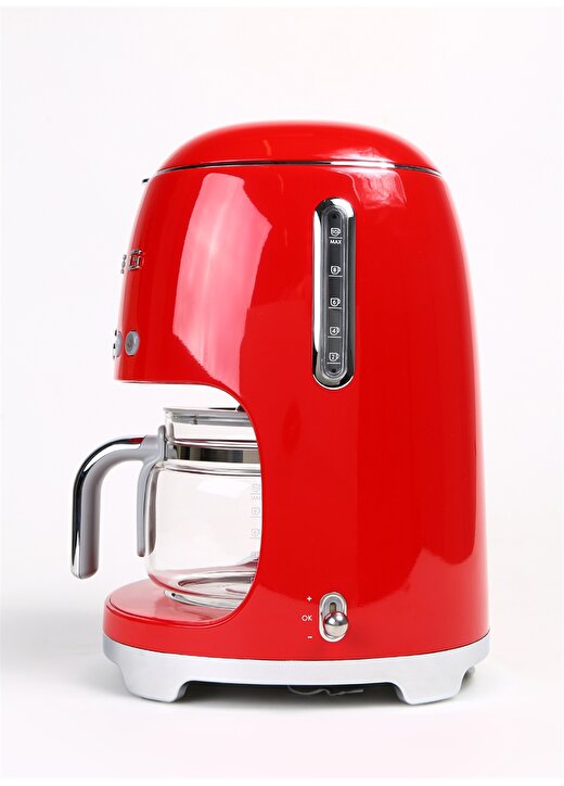 SMEG 50'S Style Retro Kırmızı Dcf02rdeufiltre Kahve Makinesi 3