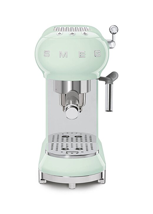 SMEG 50'S Style Retro Pastel ECF01PGEU Yeşil Espresso Kahve Makinesi 4