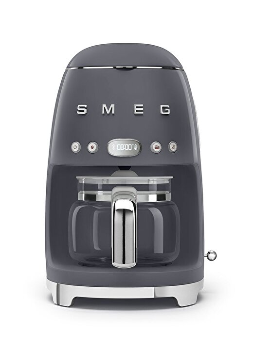 SMEG 50'S Style Retro Barut Gri DCF02GREU Filtre Kahve Makinesi 1
