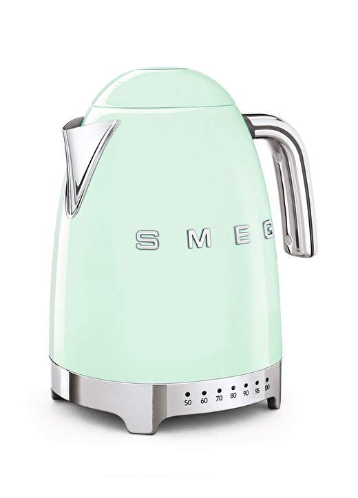 SMEG 50'S Style Retro KLF04PGEU Pastel Yeşil Isı Ayarlı Kettle 2