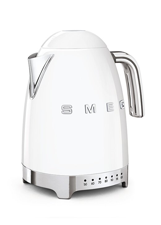 SMEG 50'S Style Retro KLF04WHEU Beyaz Isı Ayarlı Kettle 2