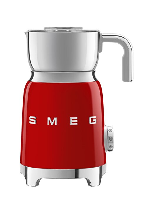 SMEG 50'S Style Retro MFF01RDEU Kırmızısüt Köpürtme Makinesi 1